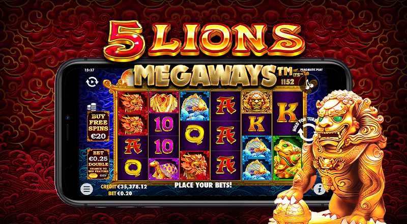 Pragmatic Play -  5 lions megaways